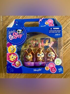 NIB Littlest Pet Shop Puppy Petriplets #1338
#1339 #1340 - Original Packaging